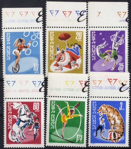 Romania 1969 circo