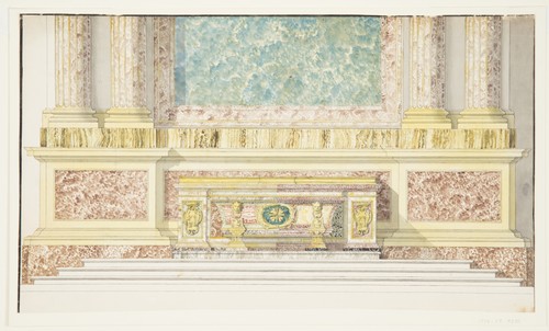 Asprucci altare mensa cappella - asprucci,
