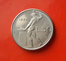 50 LIRE 1976 ERRORE - MANCANZA