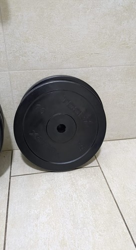 Coppia dischi ghisa gommata - coppia,