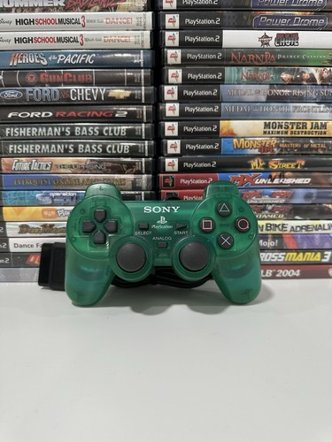 Sony ps2 verde controller - ps2,