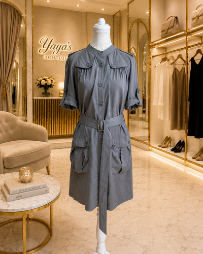 Abito camicia utility burberry - utility,