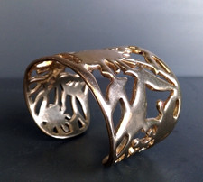 BRACELET MANCHETTE signé