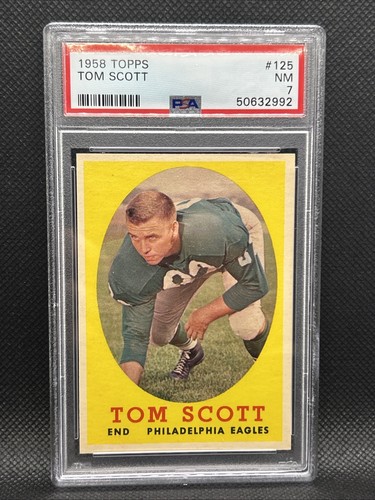 1958 topps 125 - topps, scott