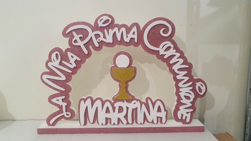 Scritta arco polistirolo - scritta,