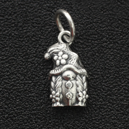 Ciondolo gnomo charm - charm, argento