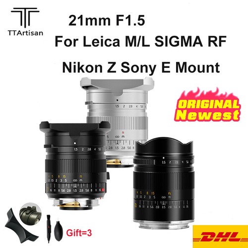 Ttartisan 21mm full frame - f1.5,