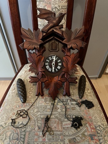 Orologio cucù legno - a,