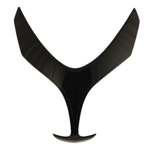 Coperchio scudo nero lucido - nero,
