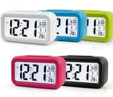 Orologio digitale legno
