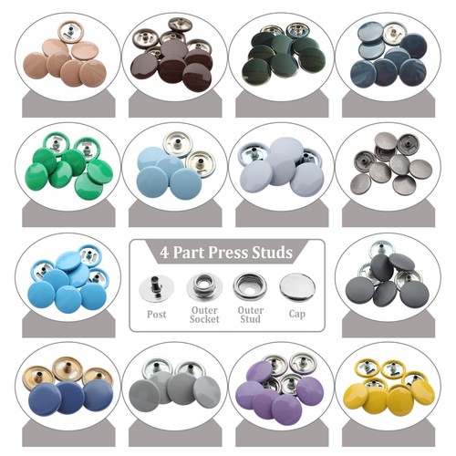 Bottone pressione 15mm - pressione,