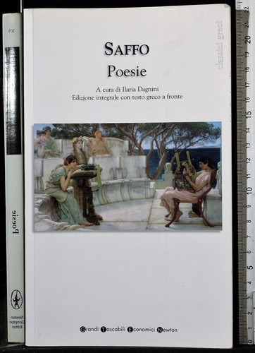 Poesie saffo newton 1ed - poesie., saffo.