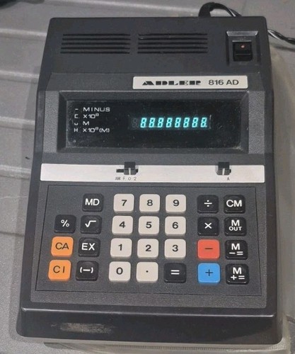 Adler 816 calcolatrice - 816, ad