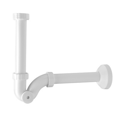 Sifone abs bianco per - in,