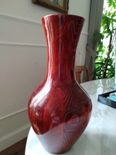 Vaso decorativo in radica di