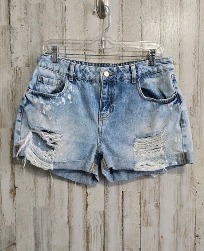 Pantaloncini denim zara basic - denim,