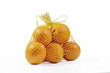 250pz. 35x12cm Giallo Sacchetti in rete in polipropilene per frutta, verdura ecc