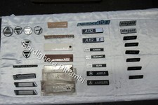 AUTOBIANCHI A112 112 LX ELITE JUNIOR ELEGANT SCRITTE SIGLE STEMMI LOGHI BADGE