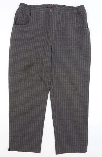 Pantalone donna grigio misto
