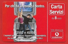 °COLLEZIONE di 200 ricariche VODAFONE / OMNITEL - usate - tutte diverse°