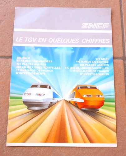Brochure sncf tgv - tgv, e