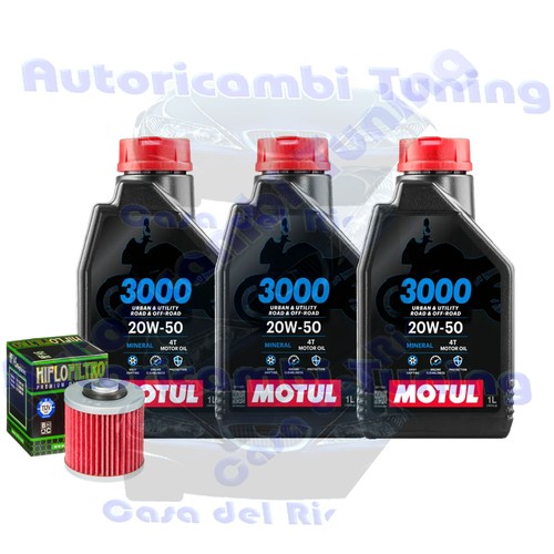 Kit tagliando olio motul 3000 - kit,