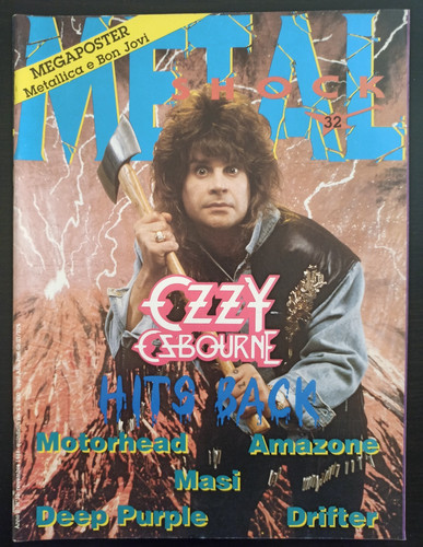 Metal shock rivista heavy - metal,