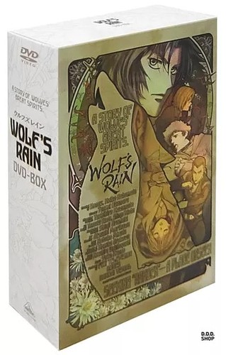 Wolf rain dvd box japanese - rain,