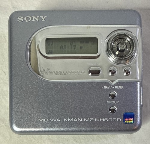 Sony nh600d minidisc md - minidisc, hi-md