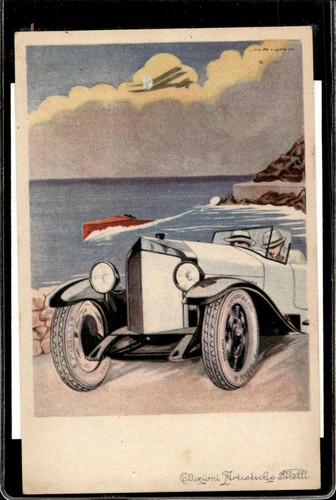 Cartolina postcard pirelli - postcard,