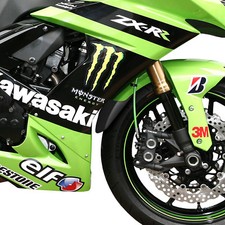 Kawasaki ZX10-R 2004-2007 & ZX6-R 05-08 Alta Qualità ABS Extenda Fenda Piramide