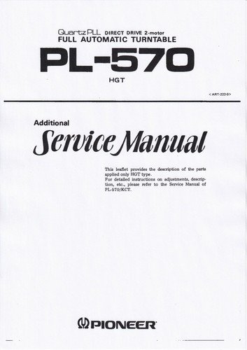 Manuale servizio per - manuale,