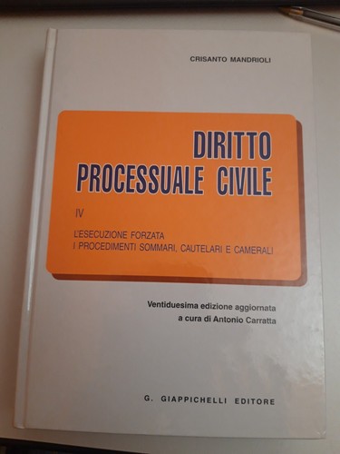 Diritto processuale civile - processuale, iv
