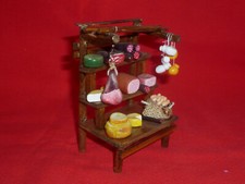 Banco salumi in legno e das