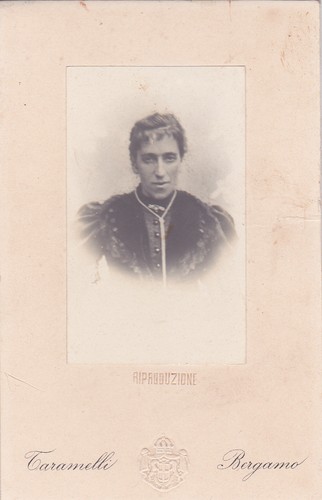 Foto cdv donna bergamo - donna,