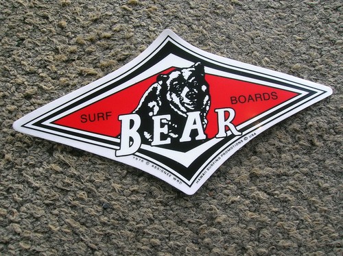 Adesivo vintage orso - vintage, surf