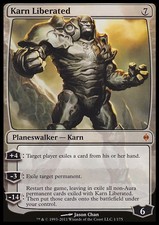 MTG KARN LIBERATED PLAYED -