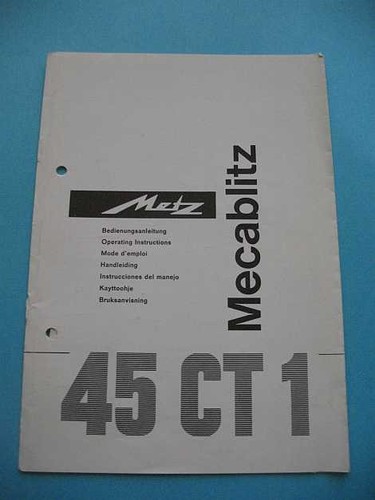 Manuale istruzioni metz - manuale, di
