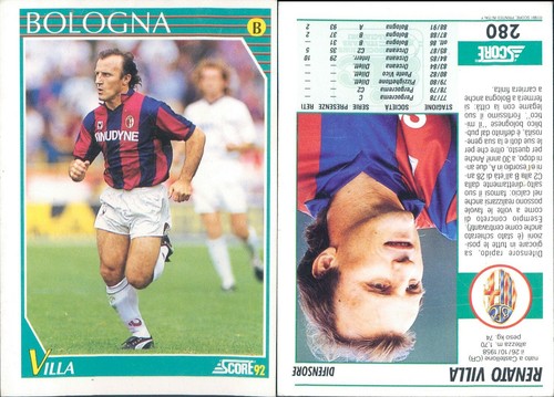 Score calcio trading - 92, card