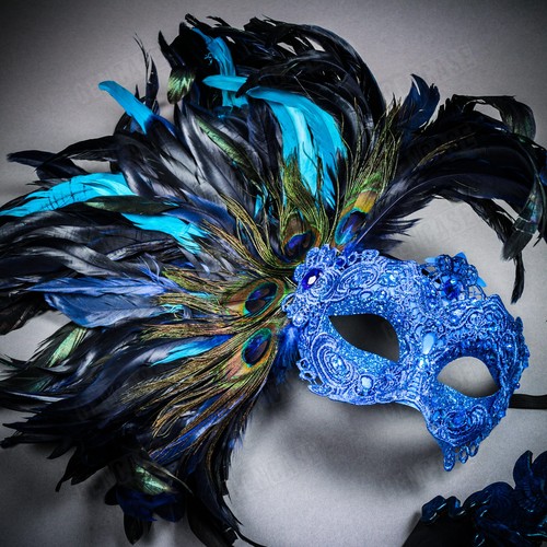 Maschera viso blu - , di