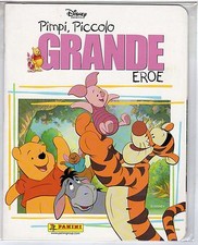 ALBUM FIGURINE PANINI COMPLETO WINNIE THE POOH PIMPI, PICCOLO GRANDE EROE