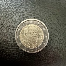 Moneta 2 Euro Commemorativa Italia 2012 Centenario Morte Giovanni Pascoli