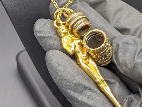Collana barattolo vite - e,