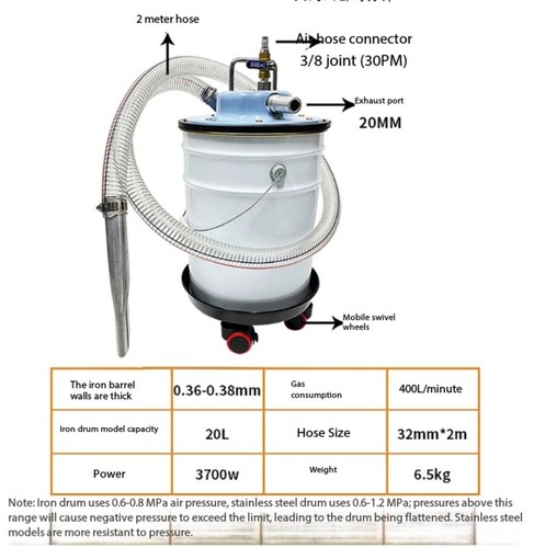 Aspirapolvere pneumatico - aspirapolvere,