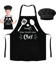 - Kit Da Chef Con Cappello Da Cuoco, Grembiule