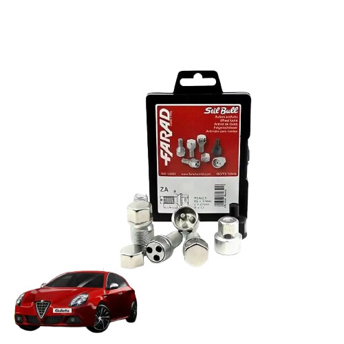 Kit bulloni antifurto auto - kit, 4