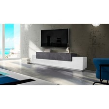 Mobile Bianco Grigio Basso con