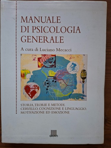 Manuale psicologia generale - di,
