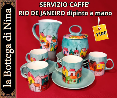 Servizio caffè ceramica - da,