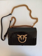 Pinko Love One Mini Bag – Borsa Nera Originale Nuova con Cartellino